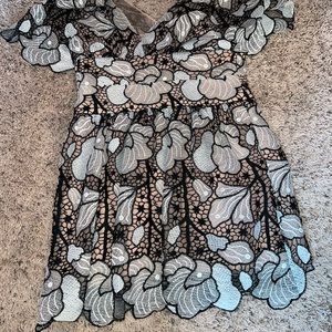 BCBG LACE DRESS